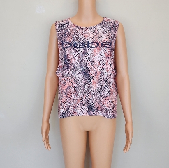 FIRM PRICE🔥Bebe multi print sleeveless top - Picture 2 of 10